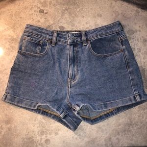 Pacsun Jean mom shorts